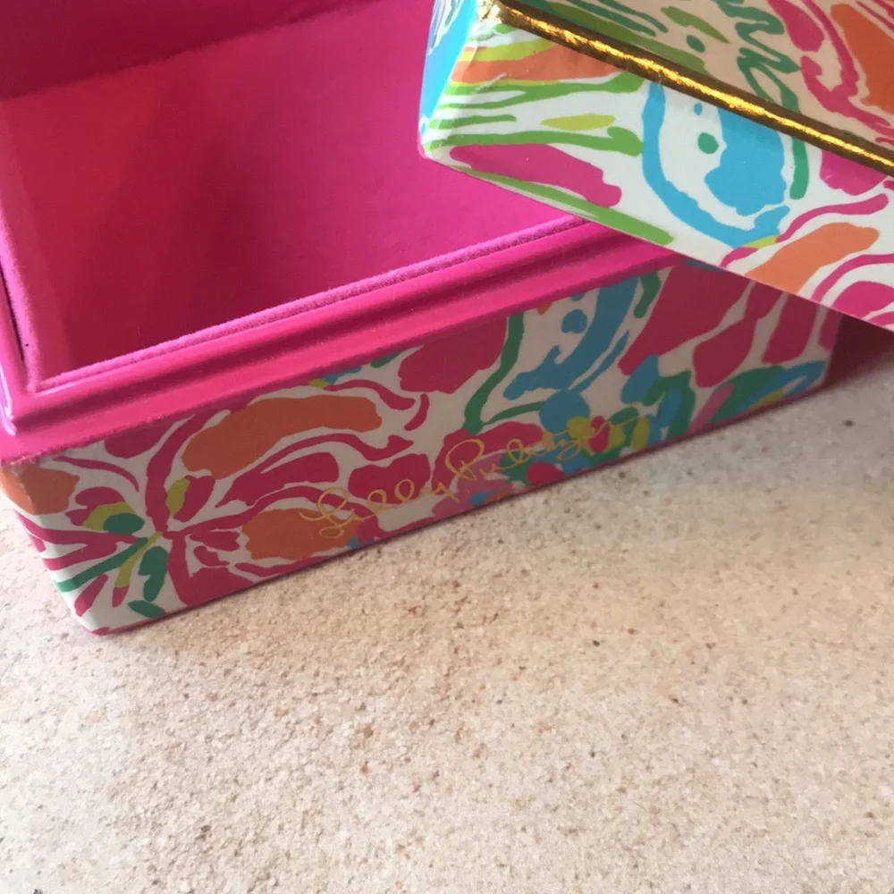 Lilly Pulitzer Small Spot Ya’ Lacquer Box